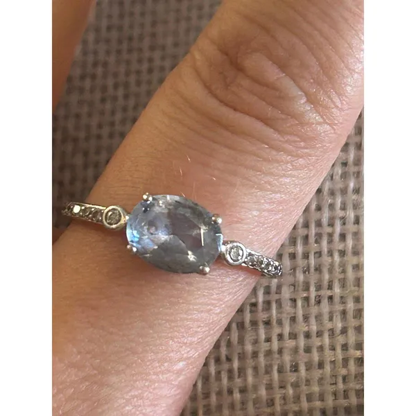 Lot a394 ring size 10 nvc 925 sterling silver - Image 6