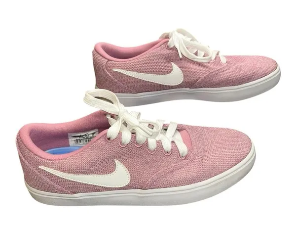 Nike SB Check Solarsoft Canvas Trainers| skate| walk Women's Pink Sneakers size9 - Image 8