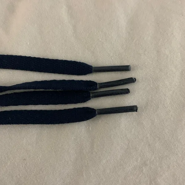 Nike 52” Navy Blue Flat Shoelaces w logo Official Shoelaces - Image 5