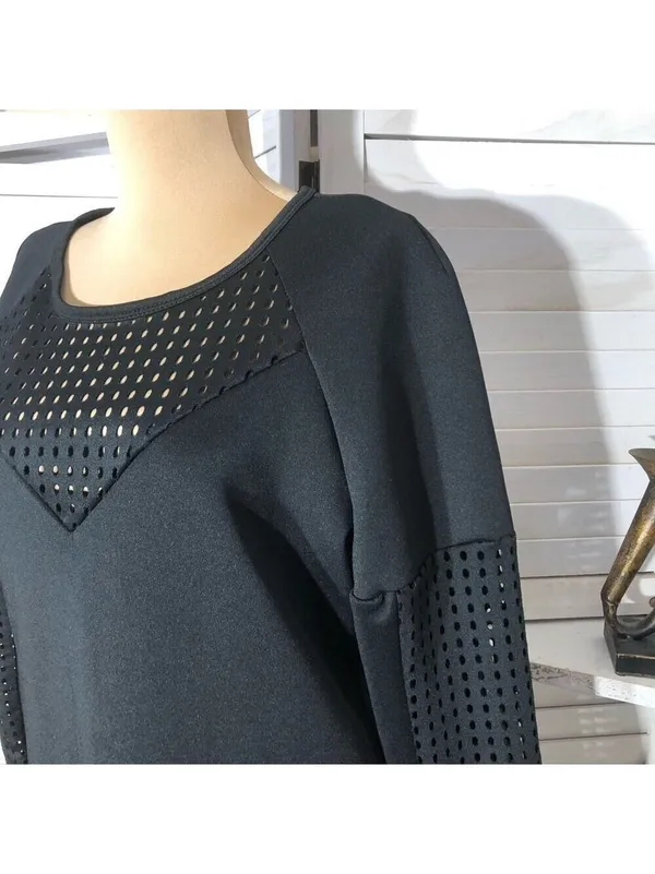 Fabletics Mini Dress Mesh Athleisure activewear whimsigoth punk grunge Y2K 90s M - Image 13