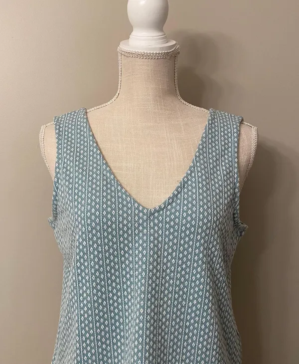 Madewell | Jacquard Peekaboo-Back Crop Tank - Image 4