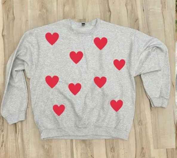 Boutique Hearts Sweatshirt - Image 4