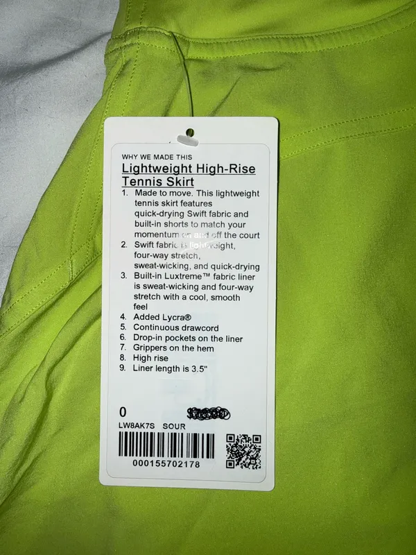 Lululemon Skirt Tennis - Image 3
