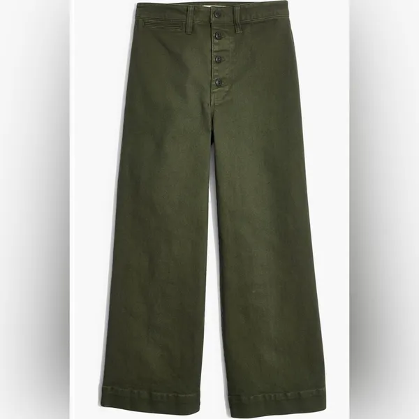 Madewell Emmett Crop Wide Leg Pants - Image 10