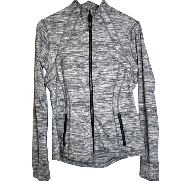 Lululemon Define Jacket Space Dye Camo Seal Grey Deep Coal - Image 2