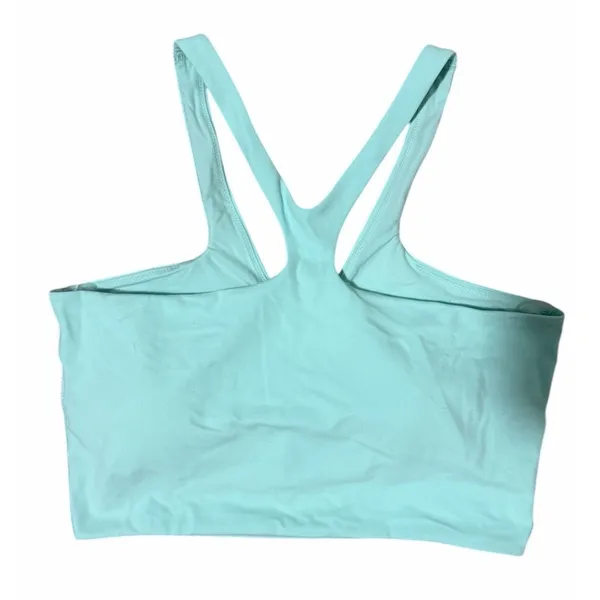 Lululemon Bend This Front-To-Back Longline‎ Bra V Racer Neck Ideal Mint Size S/M - Image 2