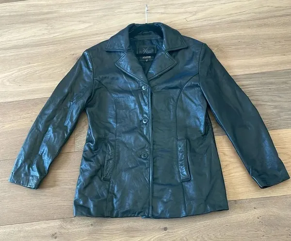 Maxima Wilsons Vintage 100% Leather Jacket Size Large - Image 8
