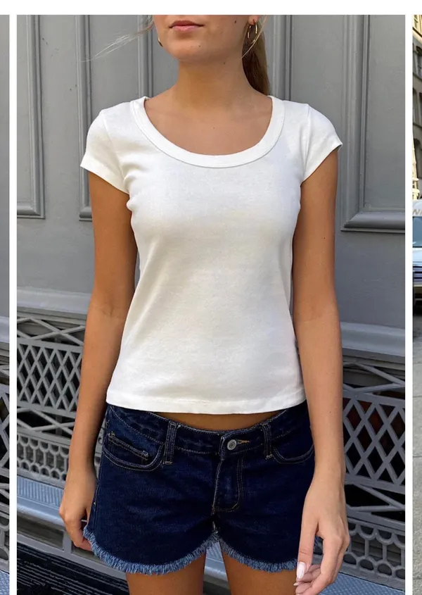 Brandy Melville Top White - Image 2