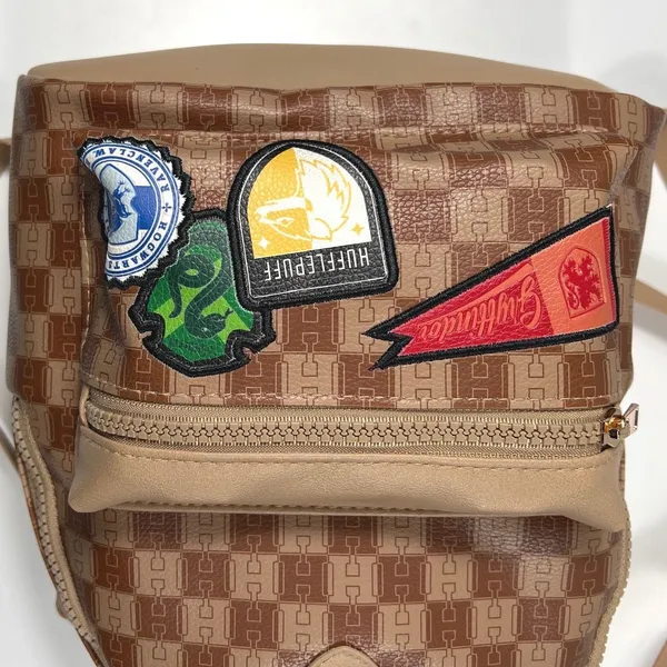 Harry Potter Hogwarts Houses Mini Backpack‎ NWOT Bioworld Wizarding World 2024 - Image 3