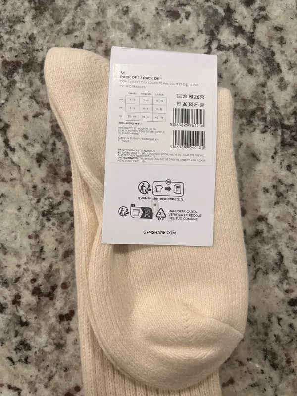 Gymshark comfy rest day socks  - Image 2