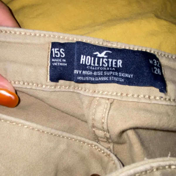 Khaki Skinny Jeans - Image 4