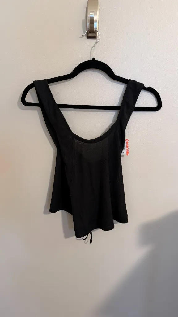 FP Movement by Free People Keep Away Tank - Black XS - Image 3