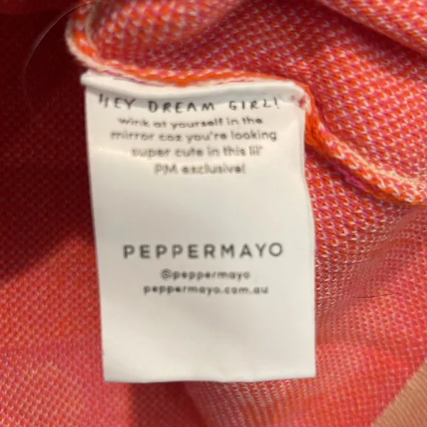 Flower Market Knit Mini Skirt - Orange Mod Floral × PepperMayo - Image 8