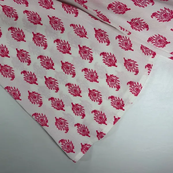 Roller Rabbit Target Pink White Block Print Swim Cover Up Dress Large New Tags - Image 9