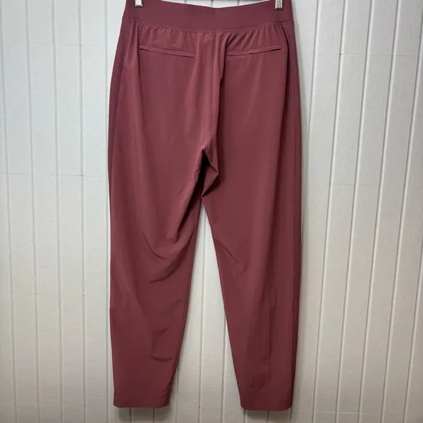 Athleta‎ Women's Rich Red -Maroon Straight Leg Pants Size 6 - Image 3