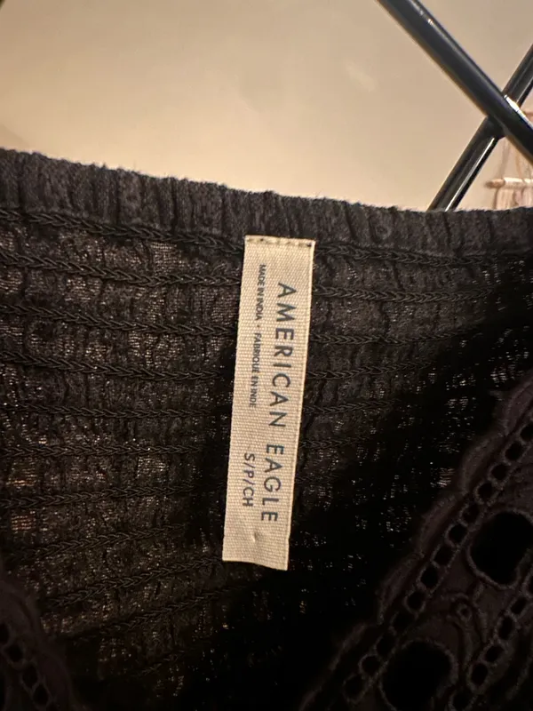 Black American Eagle Long Sleeve - Image 4