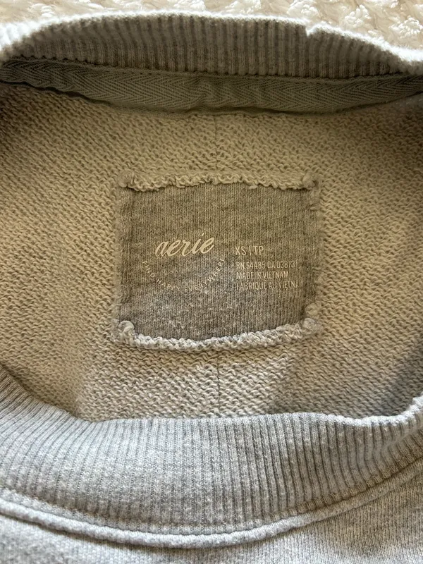 Aerie Crewneck Oversized Sweatshirt - Image 2