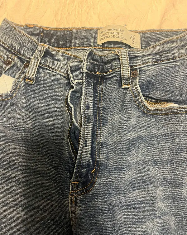 Abercrombie 90s STRAIGHT ULTRA HIGHRISE - Image 5
