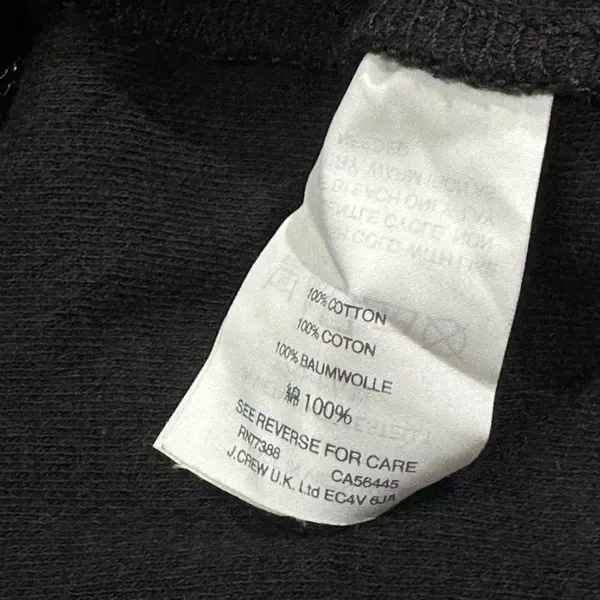 Madewell Black Textured Tie Blouse Top Women’s XL - Image 4