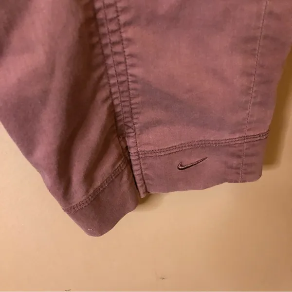 Nike Golf Dri Fit‎ Pants Burgundy Brick Red Medium 8 - Image 7