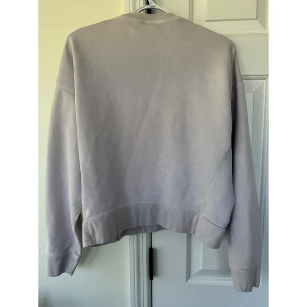 Nike Womens Sportswear Essential‎ Crewneck Sweatshirt Lavender Purple Medium - Image 4