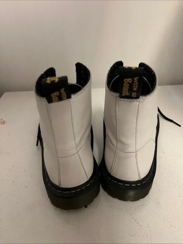 Dr Martens Luana White Boots - Image 6
