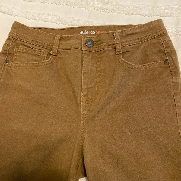 Style&Co Brown denim pants - Image 3