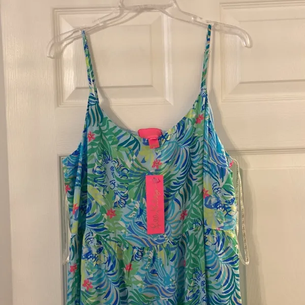 Lilly Pulitzer Teresa Maxi Dress Size Xl Brand New With Tag Length 50” Bust 40” - Image 2
