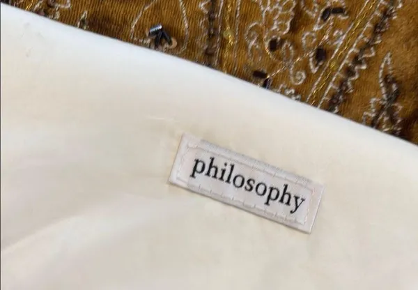 Philosophy White Clutch - Image 4