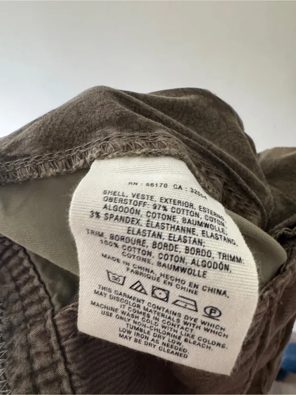 Anthropologie Hei Olive Green Cargo Utility‎ Skort - Image 8