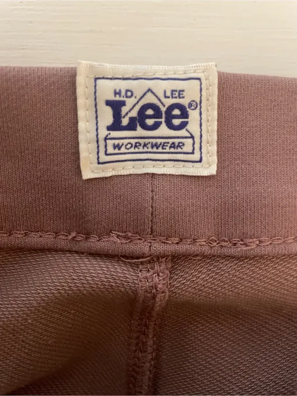 Lee Workwear Dusty Rose Wide Leg Pants Size Medium retro utility feminine retro - Image 2