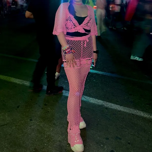 Dollskill DREAM AWAY CROCHET WRAP TOP - Image 3