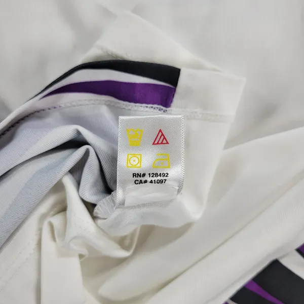 Greg Norman Womens Athletic‎ Tank Top S Purple White Stripes Collared Jersey - Image 12