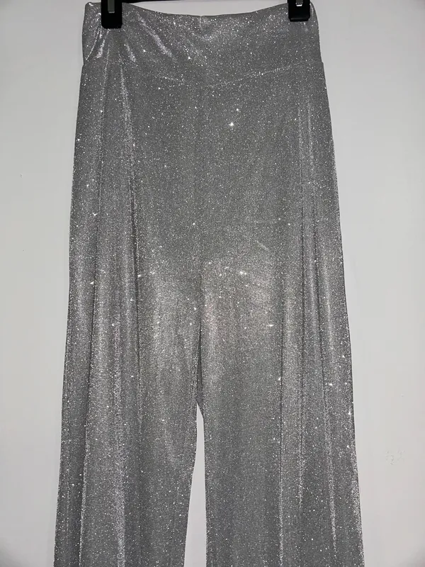 Amazon Sparkly Wide Leg Pants - Image 4