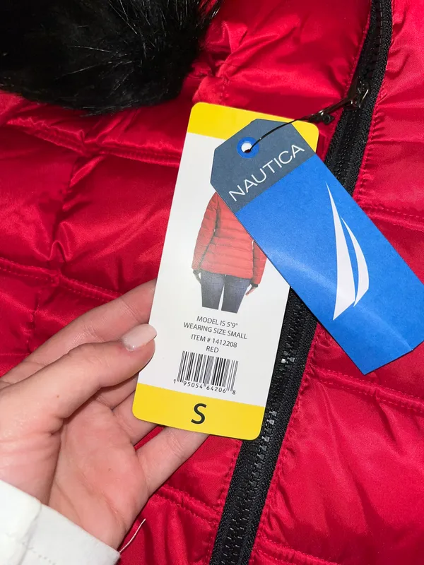 Nautica red coat - Image 4