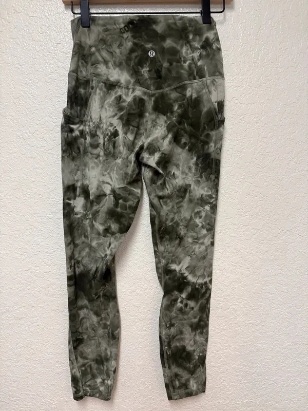 🍋 LULULEMON *flawed* Tie-Dye High-Waist Leggings Size 6 W5DVRS - Image 4
