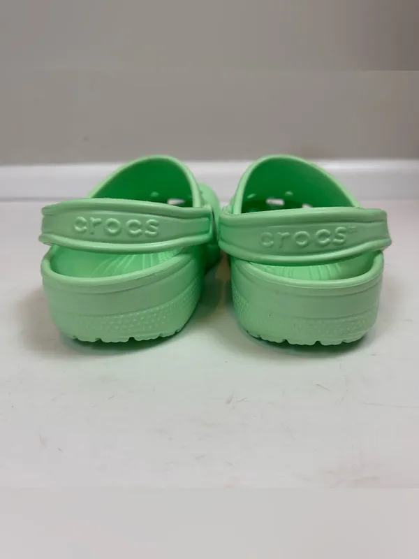 Crocs Classic Clog in Mint Green M5 W7 Unisex Comfort Shoes - Image 2