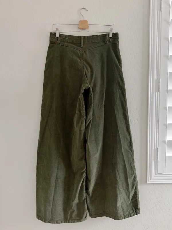 We The Free Libre Cord Wide-Leg Jeans Pants Size 30 - Image 6