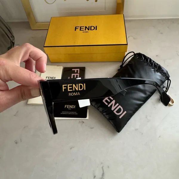 NEW Fendi Roma 50MM Square Sunglasses - Image 4