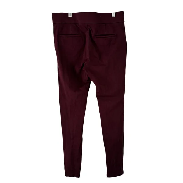 Ann Taylor Burgundy Pants Size 6 Career Work Office Side Zip‎ - Image 7