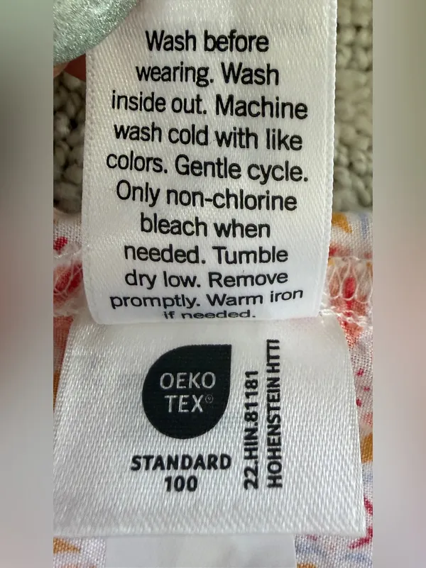Croft & Barrow Women's Medium Floral Smocked Sleeveless Midi Dress Rayon - Image 5