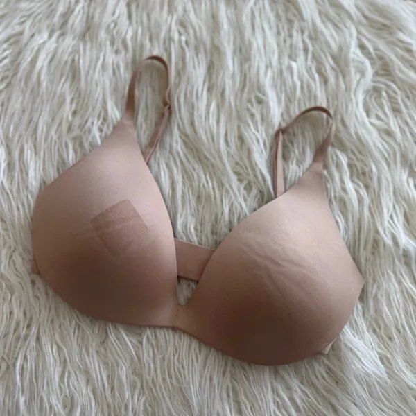 Skims Wireless Super Push up Bra Clay Size 32D - Image 2