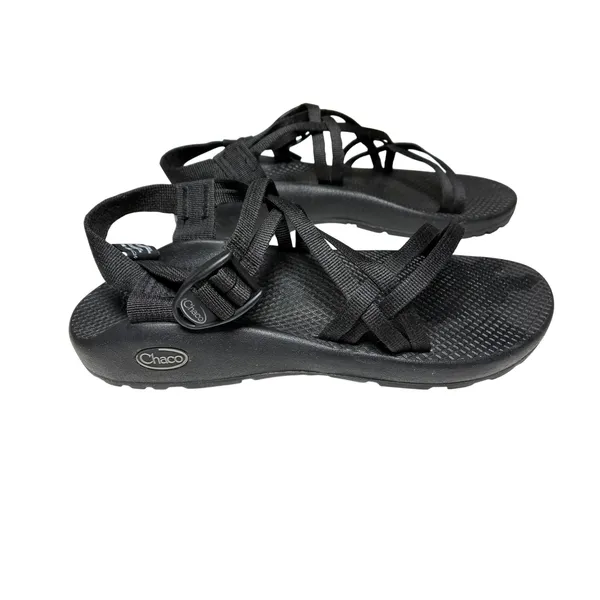 Chacos Z2 Classic Black Sport Sandals Toe Loop Strappy Hiking Womens 10 - Image 5