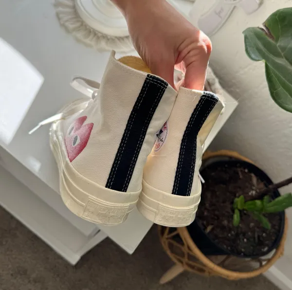 Comme De Garçons Converse - Image 4