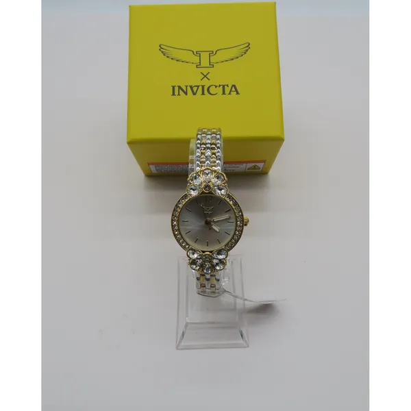Invicta Wildflower Women's Watch 30mm Silver, Gold New - Image 9