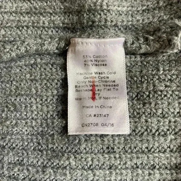 Womens‎ Grey Asymmetrical Sleeveless Open Tunic Sweater Cardigan Pockets - Image 4