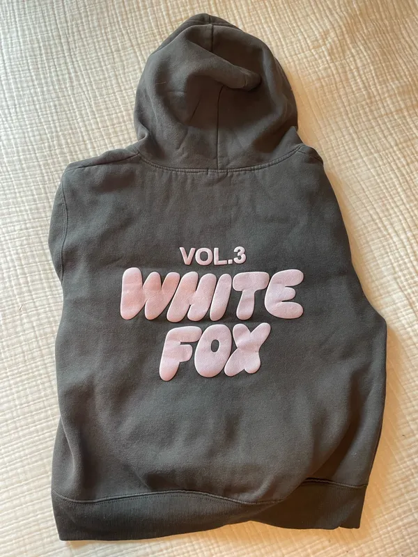 white fox hoodie - Image 3