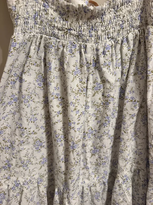 Olivaceous Floral Babydoll Dress - Image 5