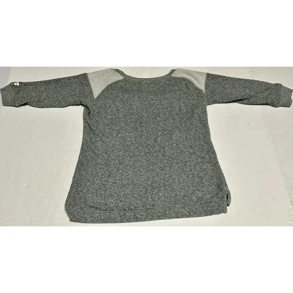 Russell Athletic Purdue Boilermakers Sweatshirt Womens Medium M Gray 3/4 Raglan Sleeve Scoop Neck - Image 14