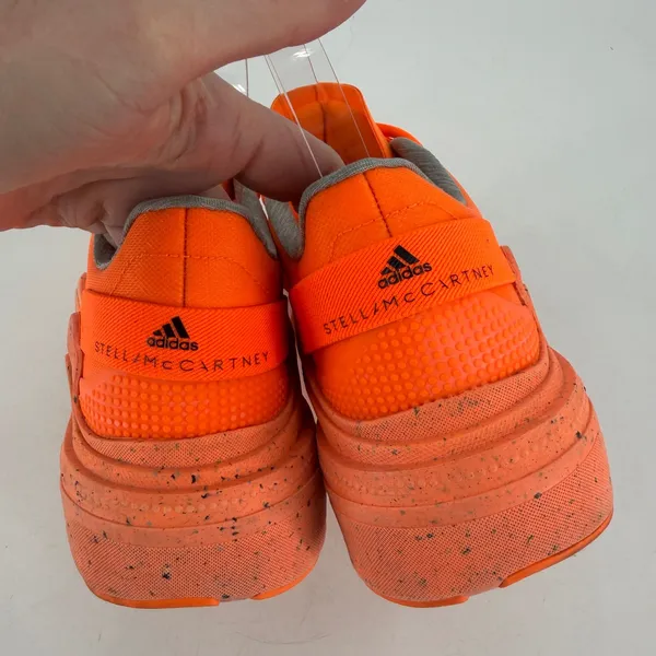 Adidas Stella McCartney Earthlight Women 9.5‎ Orange Mesh Running Sneaker Neon - Image 6